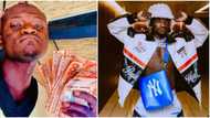 “A whole celebrity”: Fans liken Portable to mechanic, drag him over dirty fingernails as he flaunts money