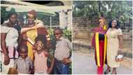 Lady who attended her mother's convocation years ago as child graduates, family members recreate old photo