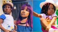 Mama loves you: BBNaija Tacha excitedly celebrates rumoured daughter as she clocks 3