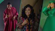 "He's been our father & mother": Adorable moment Jide Kosoko's children praised him on 70th birthday
