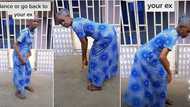 "Grandma kill am o": Old woman in native attire dances and whines her waist in sweet video
