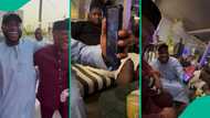 Bright Chimezie gushes as he speaks with Gov Adeleke during Davido’s star-studded dinner