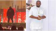 "Jesus no do reach this one": Hilarious reactions as Don Jazzy dramatically descends from ceiling at an event