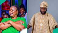 Peju Ogunmola confesses what she does whenever she sees Femi Adebayo succeeding