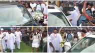 Sweet moment Nigerian man wowed wife with 2 cars on their wedding anniversary goes viral, video melts hearts