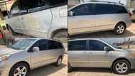 "It is top-notch": Nigerian man buys old-looking Sienna car and rebuilts it into new one, photos emerge online