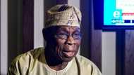 Drama as APC chieftain claims Obasanjo is not a Yoruba man, reveals where he comes from, see Afenifere's reaction