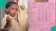Teacher's remark on report card of primary 4 girl who came 18th in class triggers reactions online