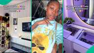 19-year-old girl spends over N8m to rent and furnish apartment, flaunts luxury interior, many marvel