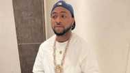 Davido laments as his big belly refuses to go down after months of working out, blames it on drinking