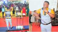 Pastor storms church service with cane, beats his congregation thoroughly in viral video