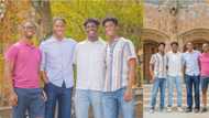 Quadruplets who attended same university graduate on the same day, their photos break the internet