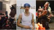 German musician flies to Nigeria for feature with Burna Boy, hits studio with singer in Lagos, video trends