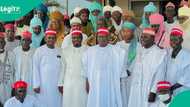 Malamai, sarakuna da wasu jiga jigai sun je gidan Kwankwaso a jihar Kano