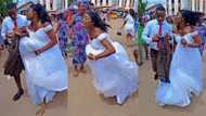 "What if she fainted?" Bride breaks down in tears as her man pranks her on wedding day, video causes stir