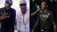 UFC middleweight plays Ruggedman's hit song 'Ruggedy Baba' during his walk into the ring