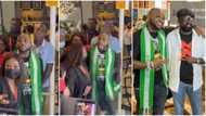Too humble: Davido exclaims in excitement as he meets Nollywood's Kunle Afolayan in Dubai