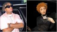 "This one pass your power o": Fans warn singer Crayon as he shoots his shot at American rapper Ice Spice