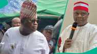 Abin da Kwankwaso ya ce kan INEC bayan taya Adeleke murnar tazarce a Osun