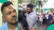 Indian man who survived Air India plane crash attends his brother's emotional funeral in Diu