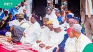 Imam showers prayers on Tinubu at Matawalle children’s wedding in Abuja