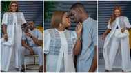 “My strength”: Lateef Adedimeji stirs emotions as he serenades Mo Bimpe while they share a romantic moment