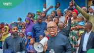 Emotional photos as Peter Obi visits victims of Kano mosque attack