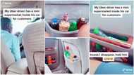 Taxi driver turns car into mini supermarket, makes drinks, sweets & biscuits available for passengers in video