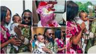 Lovely photos from Timaya’s daughter Maya’s 1st birthday party