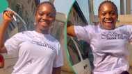 Single mom who graduated with first class gets N500,000 gift, she reacts