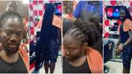 Veteran singer Daddy Showkey puts impressive floor-length dreadlocks on display in new photos, videos