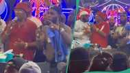 "This is nice": Veteran singer Tony One Week performs on stage with Burna Boy, KCee and Sabinus