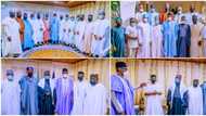 Eid-el-Kabir: Gbajabiamila, APC governors storm Daura to pay Sallah homage to Buhari