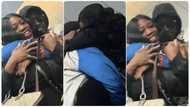 “I just need true love”: Nigerian lady welcomes her lover to the US, they embrace emotionally