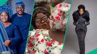 Odunlade's dad's burial: Lady lambastes Eniola Ajao over reaction after hugging actor's wife