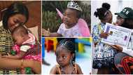 Imade at 6: Sophia Momodu digs up cute baby photos, says 'every day, I wake up grateful to be your mum'