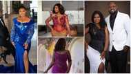 Ghanaian bride stuns in 6 gowns styled with designer shoes, the least costing over N300k