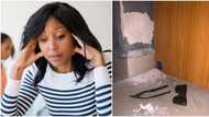 "I was in the bathroom": Nigerian woman cries out over damage her little daughter did, shares photo