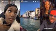 “Lovey-dovey things in d city of love”: Paul PSquare’s new babe goes on boat cruise in Venice, photos trends