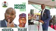 2023 presidency: Buhari's minister from southwest reacts as campaign poster pairing him with northern governor surfaces