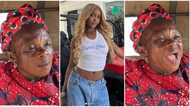 "Mama wey sabi": Sweet moment old woman asks Keke rider to play rush by Arya Starr, dances to it in video
