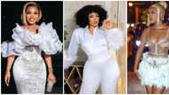 A white Christmas: Iyabo Ojo, 6 others show how to pull off pristine looks