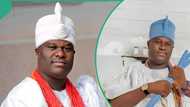 "This is beautiful": Jubilation as Ooni of Ife gets golden carriage, video emerges