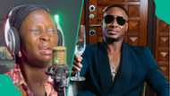 Birthday blessings: Tabitha Feranmi sings to Ighalo inside his ₦610 million Lagos mansion