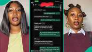 Lady baffled as she exposes WhatsApp chat with her boss: "You won't believe what happened"