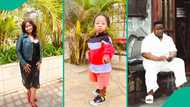 Hellen Ati sweetly addresses her son, boldly jabs at Cubana Chiefpriest, his kids: "Deadbeat father"