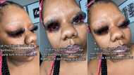 "Can she see?" Lady fixes long and full artificial eyelashes for birthday shoot, video causes frenzy