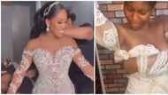 How you go collect cloth a day to the wedding? Reactions as bride left disappointed by tailor