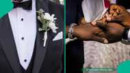 Lady who invited father to her wedding shares why stepdad eventually took his place, many react