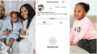 Ifeanyi’s Instagram page created during his 3rd birthday disabled as Davido and Chioma remain silent